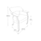 Office Star Collection: Traditional Traditional Guest Chair, Ox Blood Seat, Ox Blood Back, 24 1/2" W 23-1/2" L TV231-JT4 - alternate 6