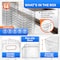 Lifemaster Stackable Refrigerator Bins, Large Capacity, Clear with Easy Grip Handles, 14PK LMLRGST144 - alternate 7