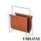 Fabulaxe Magazine Holder and Rack for Desktop, Home Office, Living Room, Waiting Areas, Farmhouse File QI004739 - alternate 10
