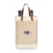 Picnic Time Family Of Brands Baltimore Ravens - Pinot Jute 2 Bottle Insulated Wine Bag, (Beige) 539-02-187-034-2 - alternate 3