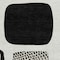 Homeroots 8' Ivory Black And Beige Round Geometric Washable Indoor Outdoor Area Rug 616816 - alternate 8
