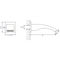 Alfi Brand Polished Chrome Curved WallMount Tub Filler Bathroom Spout AB3301-PC - alternate 14