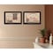 Homeroots Set Of Two Wash Room Black Framed Print Bathroom Wall Art, 2PK 407140 - alternate 5