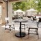 Flash Furniture 36" RND Tabletop, Seamless Surface Technology, Gray Faux Concrete, 24" Black Round Table Height Base ST-RD36-CMGY-TR24-GG - alternate 9