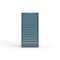 Strong Hold 15 drawer cabinet - (6x 2ft, 9x 3ft) - Blue accents - Keyed Different S3060-PPDAS-1501FS - alternate 1