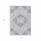 Homeroots 8' X 10' Lavender And Ivory Medallion Washable Indoor Outdoor Area Rug 617464 - alternate 9