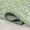 Jonathan Y Charleston Vintage Filigree Textured Weave Green/Ivory 2 ft. x 8 ft. Indoor/Outdoor Runner Rug SMB106K-28 - alternate 8
