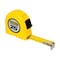 Stanley 25 ft Tape Measure, 1 in Blade, Fractional, Stud Markings, True-Zero Hook, ABS Plastic Case, Yellow 30-454 - alternate 1
