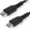 Startech.Com 2m USB C Charging Cable Durable Cord 60W RUSB2CC2MB - alternate 1