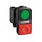 Schneider Electric Push Button Operator, Flush, Momentary / Momentary Action, Not Applicable Release, Illuminated XB5AW73731G5 - alternate 1