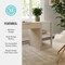 Martha Stewart Kayden Single-Drawer Desk w/2 Tier Shelf in Light Natural w/Brushed Gold Hardware KHO-23042-TBSF-LNT-GLD-MS - alternate 10