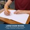 Roaring Spring Case of Recycled Exam Blue Books, 8.5"x11", 8 Sheets/16 Pages, Wide Ruled with Margin, PK500 77609CS - alternate 11