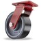 Hamilton Spinfinity Maintenance-Free Kingpinless ZFFM Series Swivel Caster, 8" x 3" Duralast XC (70D) Wheel S-ZFFM-83DB70 - alternate 1
