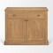 Homeroots 19in Brown Solid Wood Accent Cabinet With Two Doors And One Drawer 727717 - alternate 9