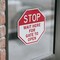 Signmission Stop Wait Here for Gate to Open, 4 inch X 4 inch, Vinyl Decal, 2PK OC-D-2PACK-4-299 - alternate 4