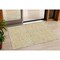 Homeroots 3' X 5' Gold And Beige Abstract Washable Indoor Outdoor Area Rug 598962 - alternate 1