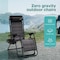 Serenelife Zero Gravity Lounge Chair Set of 2 SL1ZRC65 - alternate 5