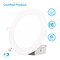 Infibrite 6 In 5CCT Selectable White 12 Watt 1200LM 0-10V Dimmable LED Light 120-277V IB-002-18-12W-10V - alternate 10