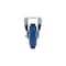 Richelieu Industrial Blue Elastic Rubber Caster, Fixed, with Plate, Blue F08337 - alternate 6