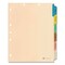 Medical Arts Press Six-Tab Medical Chart Indexes, Side Tab, Assorted Medical, Manila, 65PK 33159 - alternate 4