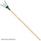 Zenport Handle for J0123 3-Prong Cultivator, Sold Separately J0123-H - alternate 4