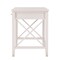 Homeroots 48" White Poplar Solid Wood Writing Desk With Three Drawers 402066 - alternate 8