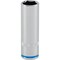 Channellock 1/4'' Drive 11 mm 6-Point Deep Metric Socket 350877 - alternate 1