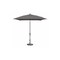 Treasure Garden 7.5 ft Square Patio Umbella, aluminum, fiberglass ribs, outdoor, Charcoal UM847SQ-09 54048 Charcoal - alternate 1