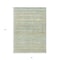 Homeroots 5' X 8' Mint Green Striped Washable Indoor Outdoor Area Rug 607963 - alternate 9