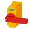 Siemens Accessory for 3KF size 2 Direct operating mechanism red/yellow Can be 3KF9201-2AA00 - alternate 1