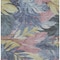 Homeroots 8' X 10' Denim Blue And Blush Floral Washable Indoor Outdoor Area Rug 611105 - alternate 6