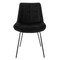 Elama 2 Piece Tufted Chair in Black with Metal Legs ELM-799-18-BLACK - alternate 10
