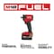 Milwaukee Tool M18 FUEL 1/2 in. Compact Impact Wrench with Pin Detent Kit 2855P-22R - alternate 19