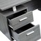 Homeroots 51" Gray Wood Computer Desk With Two Drawers 723751 - alternate 8