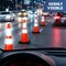 Dsv Standard Traffic Safety Cones 28 in with Heavy Black Base and Reflective Collars 4 PK, Orange, PVC, 4PK 97428 - alternate 4