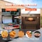 Vevor Pizza Steel 16"x14.5"x1/4" Pre-Seasoned Carbon Steel Pizza Baking Stone JHQ-CCP-406*368-6 - alternate 6