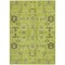 Homeroots 9' X 12' Artichoke Green And Fern Green Oriental Washable Indoor Outdoor Area Rug  582054 - alternate 8