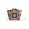 Homeroots 7" X 7" Blue Red Yellow Mosaic Peel And Stick Tiles 400068 - alternate 5