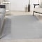 Homeroots 5' X 8' Gray Power Loom Area Rug 522313 - alternate 8