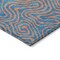 Homeroots 9' X 12' Teal Blue And Pink Abstract Washable Indoor Outdoor Area Rug 599842 - alternate 9