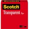 Scotch Transparent Tape Refill Roll, 3/4in. x 1296in., 6PK 600341296 - alternate 1