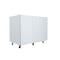 Cambridge Radiance 42in.W x24in.D x34.5in.H Ready to Assemble Slab Corner Blind Kitchen Cabinet in White Gloss SA-BB42-WG-KIT - alternate 9
