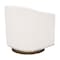 Flash Furniture Myles Club Style Commercial Barrel Accent Armchair, 360° Swivel Metal Base, Cream Boucle Upholstery BS-AC22-061-CRM-BCL-GG - alternate 10