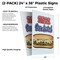 Signmission Steak Sandwich, Plastic Signs Only 24 Inch x 36 Inch, Corrugated Plastic, 2PK CSB-2436-2PACK-Steak Sandwich - alternate 2