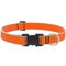 Lupinepet Reflective Orange Diamond Nylon Dog Adjustable Collar 48353 - alternate 1