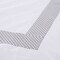Homeroots Gray and White Queen 100% Cotton 200 Thread Count Washable Duvet Cover Set 528500 - alternate 9