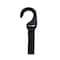 Nahanco 7in Black Heavy Duty Backroom/Stockroom Hook w/ Nylon Straps for Clothes Hanger Management, 100PK GHB100 - alternate 1