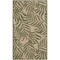 Homeroots 3' X 5' Ivory And Green Palm Leaf Indoor Outdoor Area Rug 554776 - alternate 8