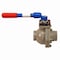American Valve Ductile Iron Grooved-End Full Port Ball Valve 600CWP 4000DV 6'' - alternate 1