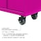 The Original Pink Box 60-Inch 7-Drawer Rolling Tool Cabinet Workstation, Pink PB6007WSR - alternate 9